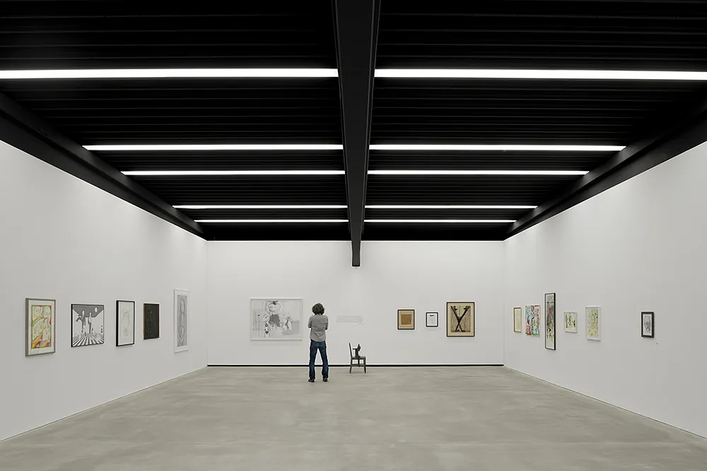 Linienkunst aus der Sammlung Angerlehner